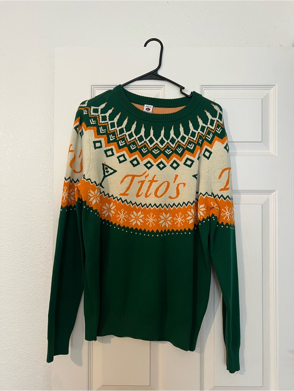 Tito’s Handmade Vodka Christmas Sweater- Unisex